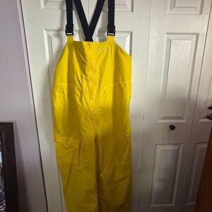 Yellow Waterproof Men's Pants